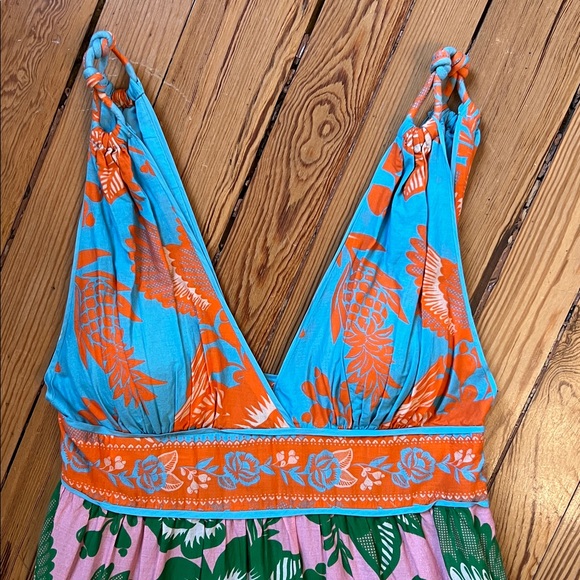 FARM RIO Lace Garden Mix Dress - Picture 12 of 15